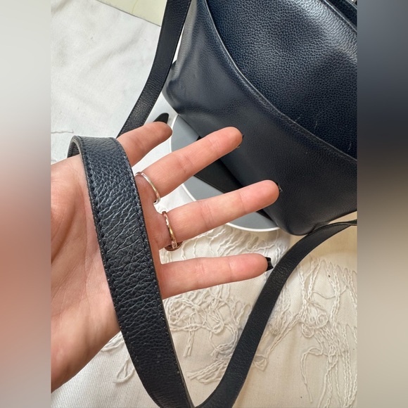 Coach Navy Blue Leather Crossbody - Picture 3 of 17